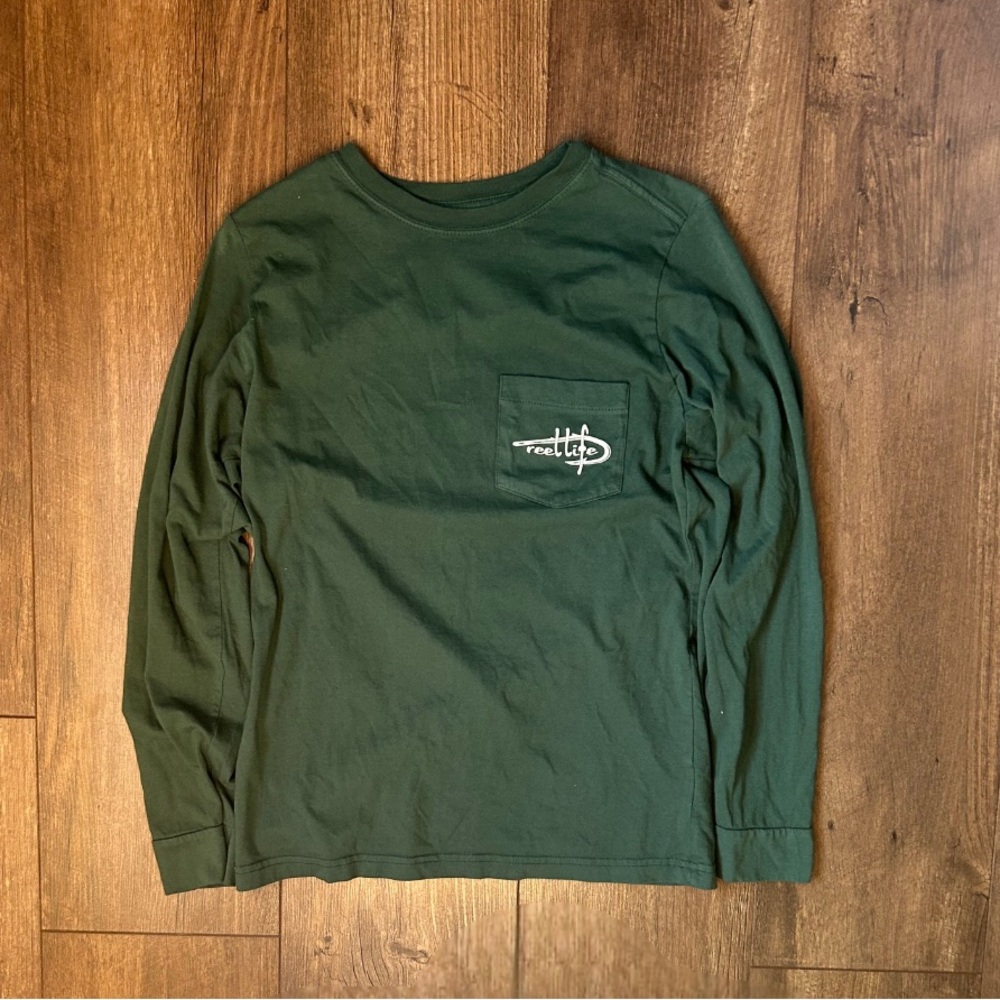 Rooted Forest Green Long Sleeve Shirt